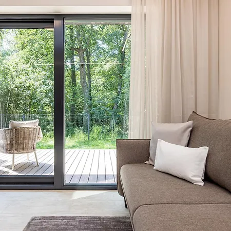 Luxury Dolce - 2 Kambariai - Terasa Prie Misko - 650 M Iki Juros