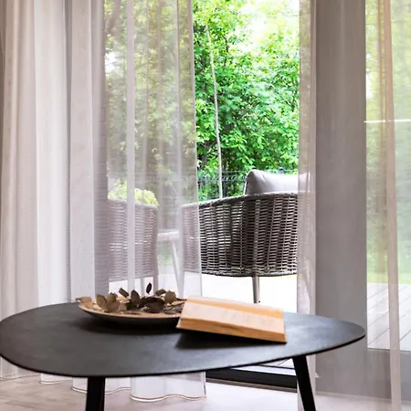 Luxury Dolce - 2 Kambariai - Terasa Prie Misko - 650 M Iki Juros Palanga
