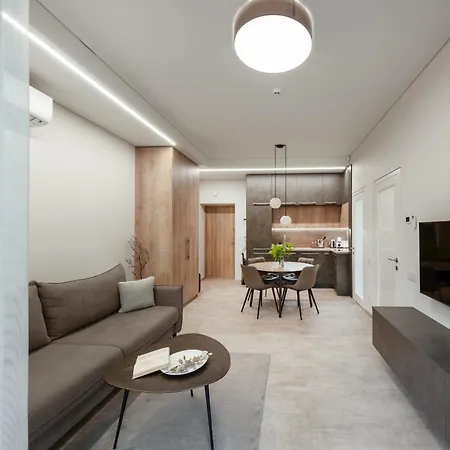Luxury Dolce - 2 Kambariai - Terasa Prie Misko - 650 M Iki Juros * Паланга