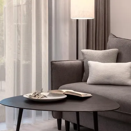 Luxury Dolce - 2 Kambariai - Terasa Prie Misko - 650 M Iki Juros Апартаменты *
