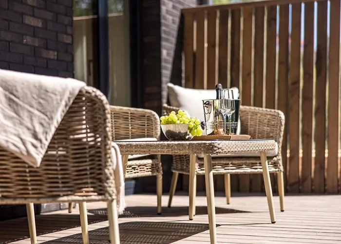 Apartment Luxury Dolce - 2 Kambariai - Terasa Prie Misko - 650 M Iki Juros Palanga