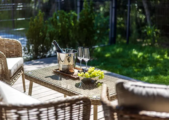 Apartment Luxury Dolce - 2 Kambariai - Terasa Prie Misko - 650 M Iki Juros Palanga