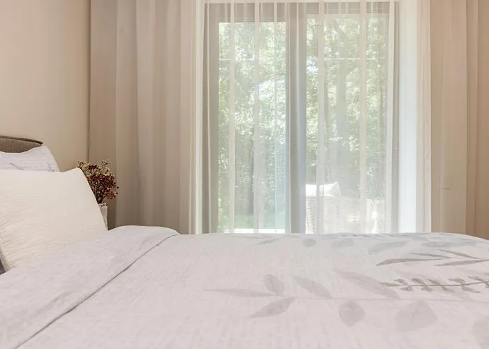 Apartment Luxury Dolce - 2 Kambariai - Terasa Prie Misko - 650 M Iki Juros