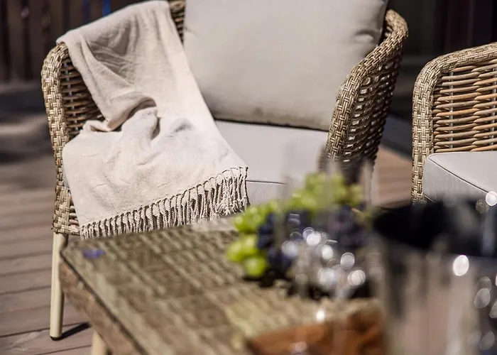 Апартаменты Luxury Dolce - 2 Kambariai - Terasa Prie Misko - 650 M Iki Juros *