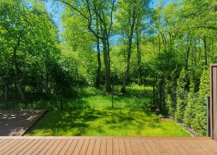 Luxury Dolce - 2 Kambariai - Terasa Prie Misko - 650 M Iki Juros Palanga